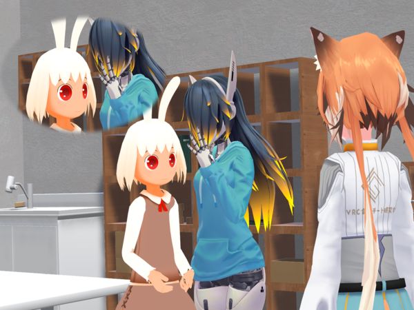 ソーシャルVRにおける耳打ちジェスチャを用いたプライベート会話インタラクション のサムネイル