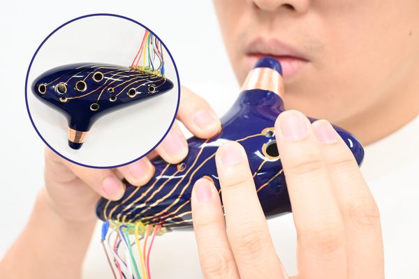 金彩回路を用いたオカリナ演奏支援システム のサムネイル