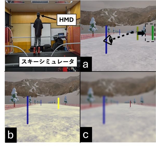 視線誘導を用いたVRアルペンスキートレーニングシステム のサムネイル